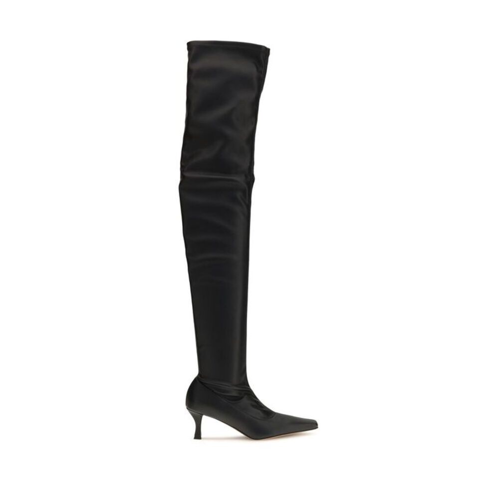 Proenza Schouler Black Polyurethane Over The Women's Knee